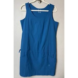 Arc'teryx Contenta Dress Blue Outdoors Cinched Waist Size Medium
